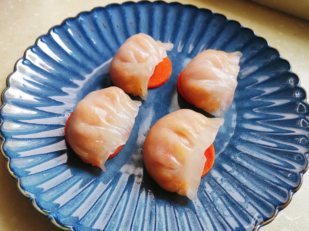 弯梳虾饺