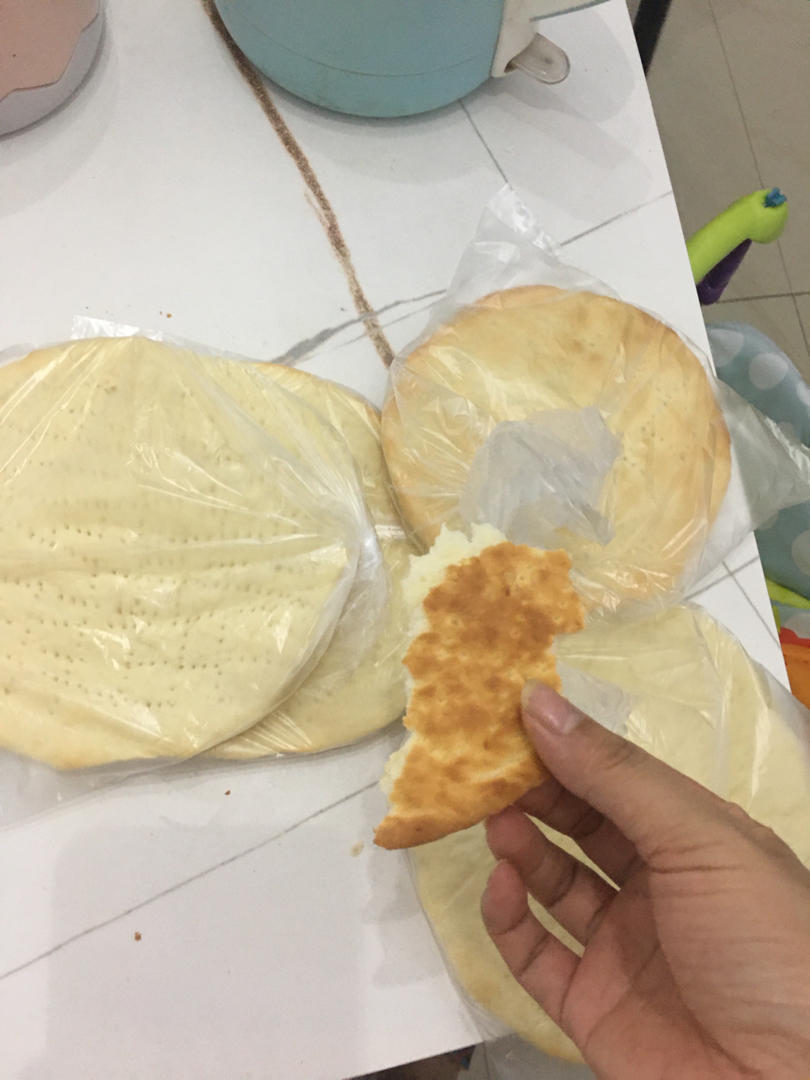 8寸披萨饼皮做法（🉑️厚🉑️薄，🉑️脆🉑️软）4张