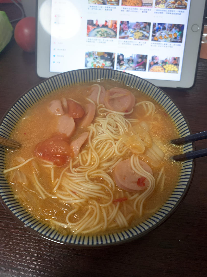 晚餐打卡