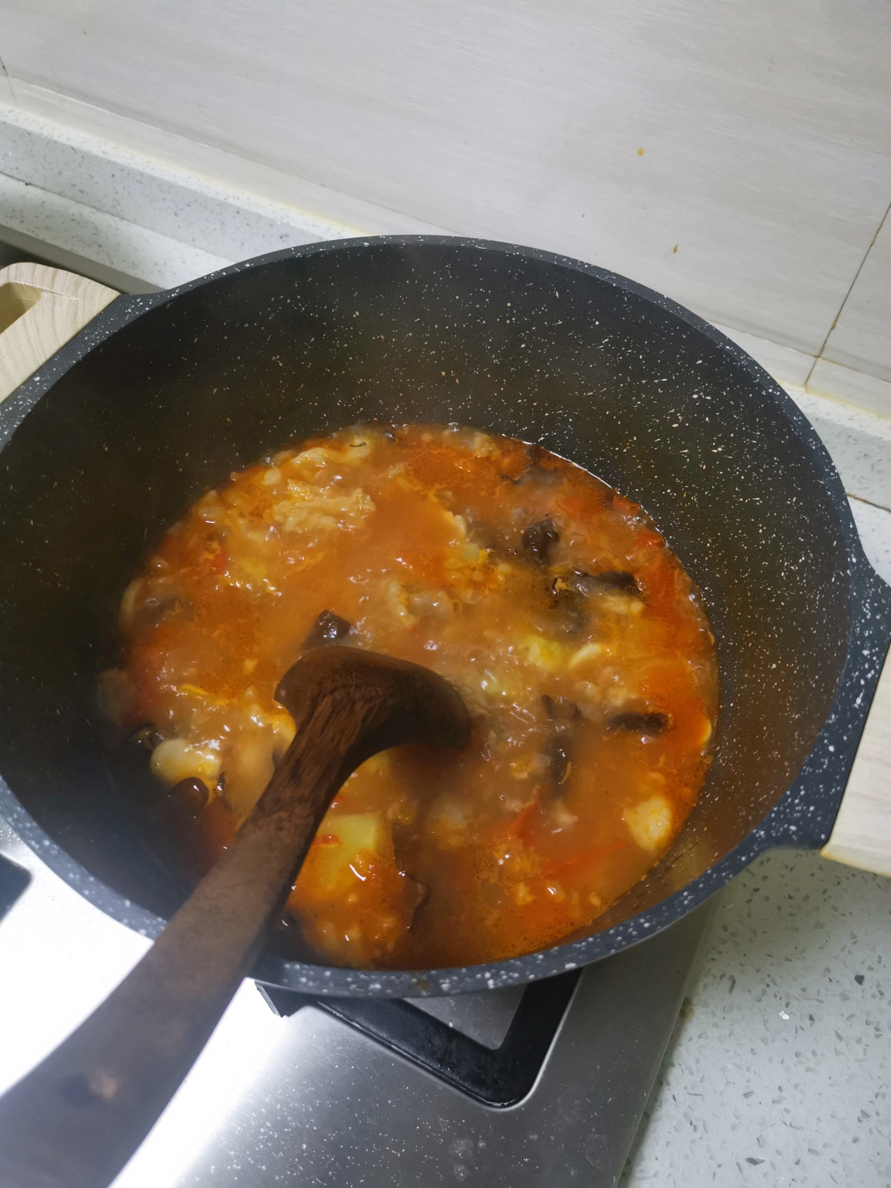 番茄牛肉汤（简易版）
