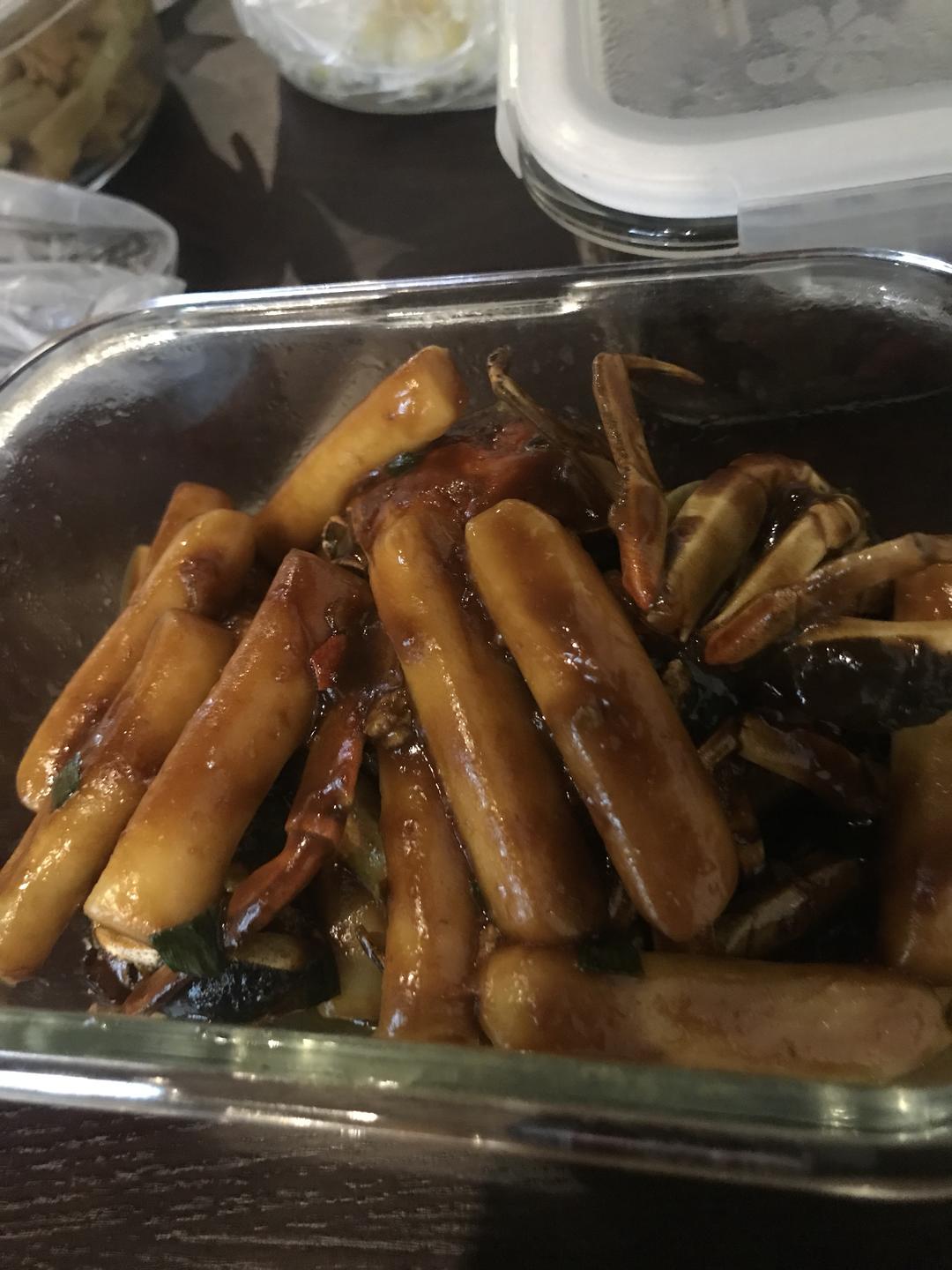 毛蟹年糕