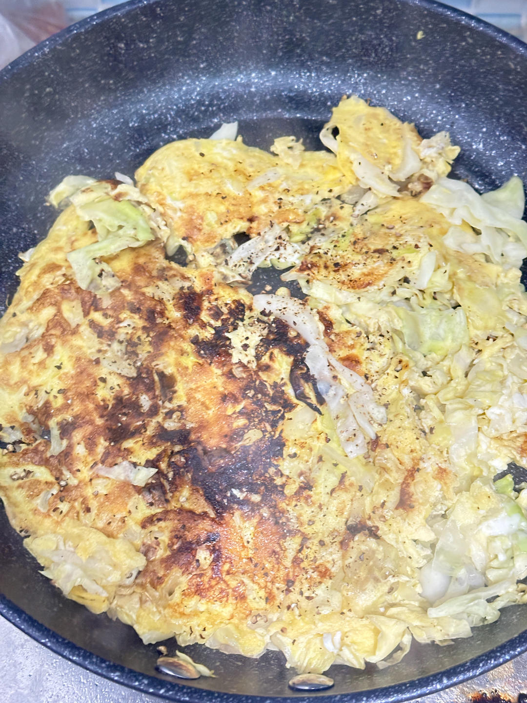 包菜蛋饼