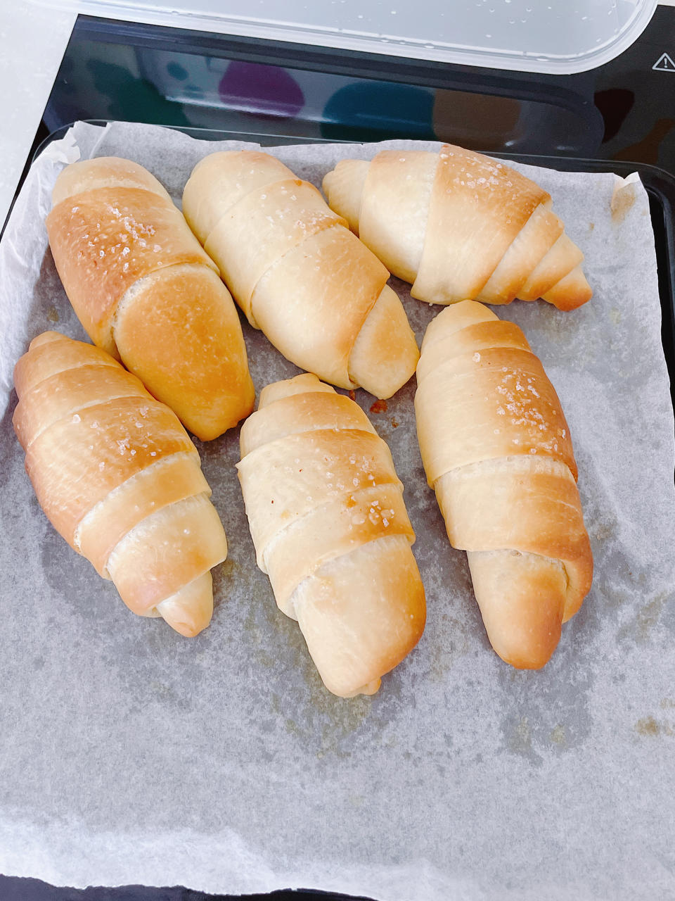 【盐面包 海盐卷】如果不能吃它，人生还有什么快乐！