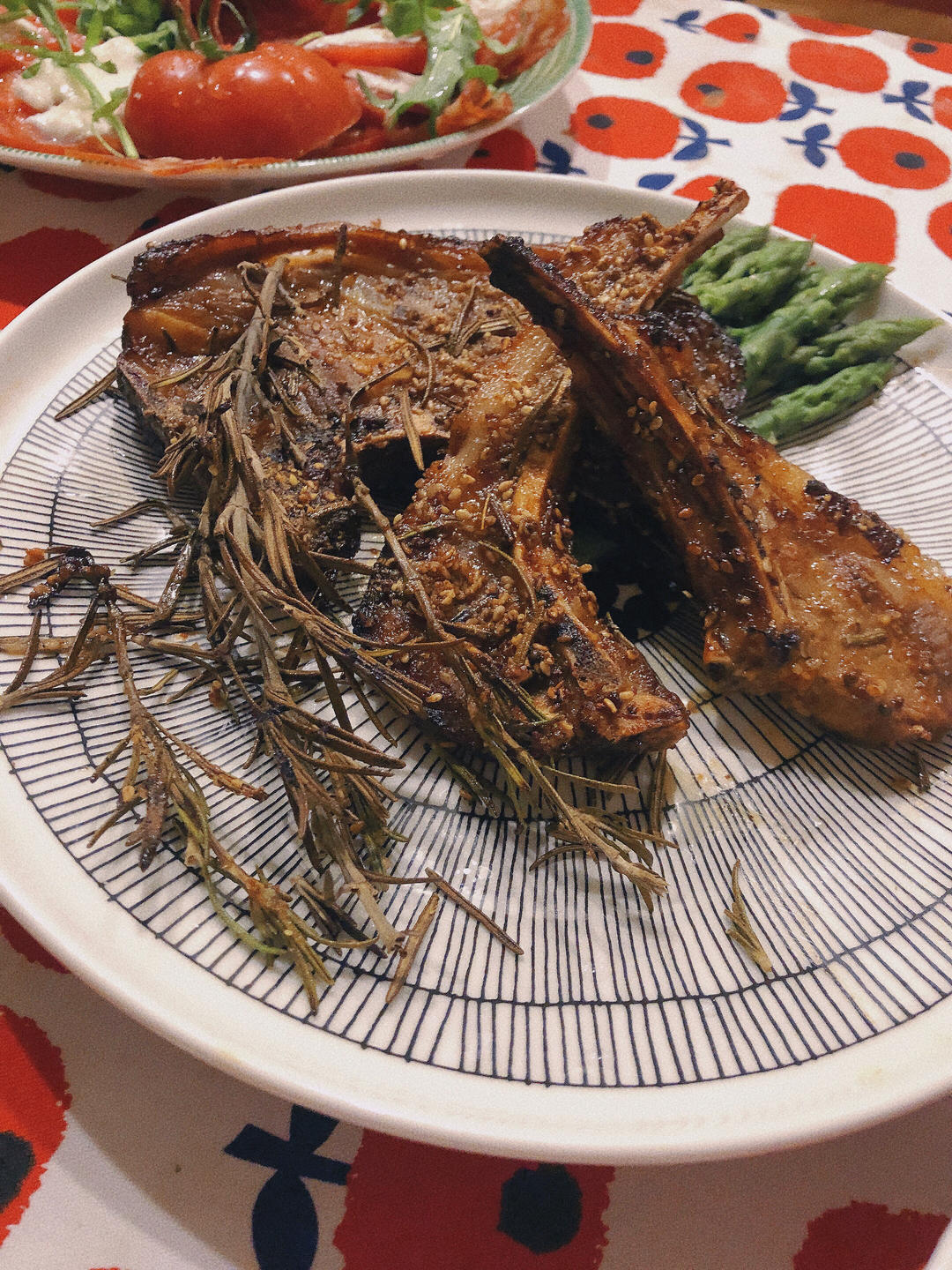 香煎羊排