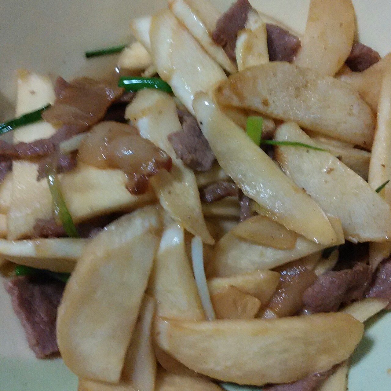 茭白炒肉
