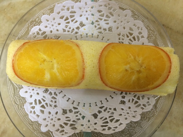 香橙蛋糕卷