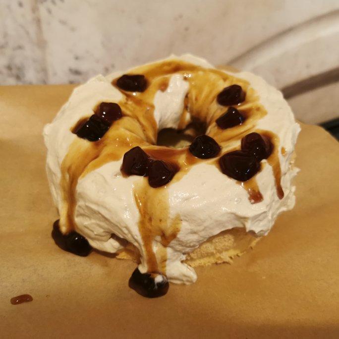 网红黑糖珍珠奶茶爆浆蛋糕~安安原创