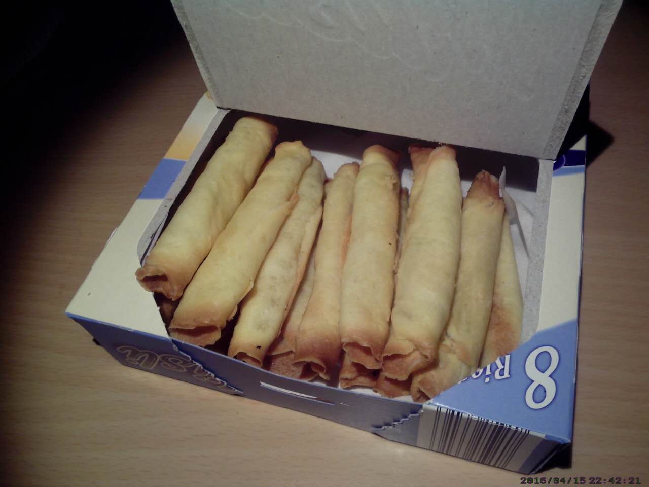 平底锅版原味蛋卷