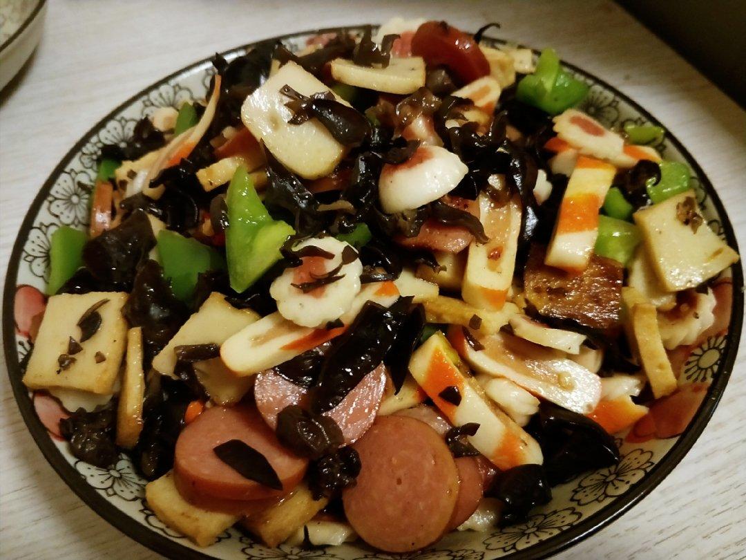 超好吃的素炒鱼豆腐（零失败率）快炒