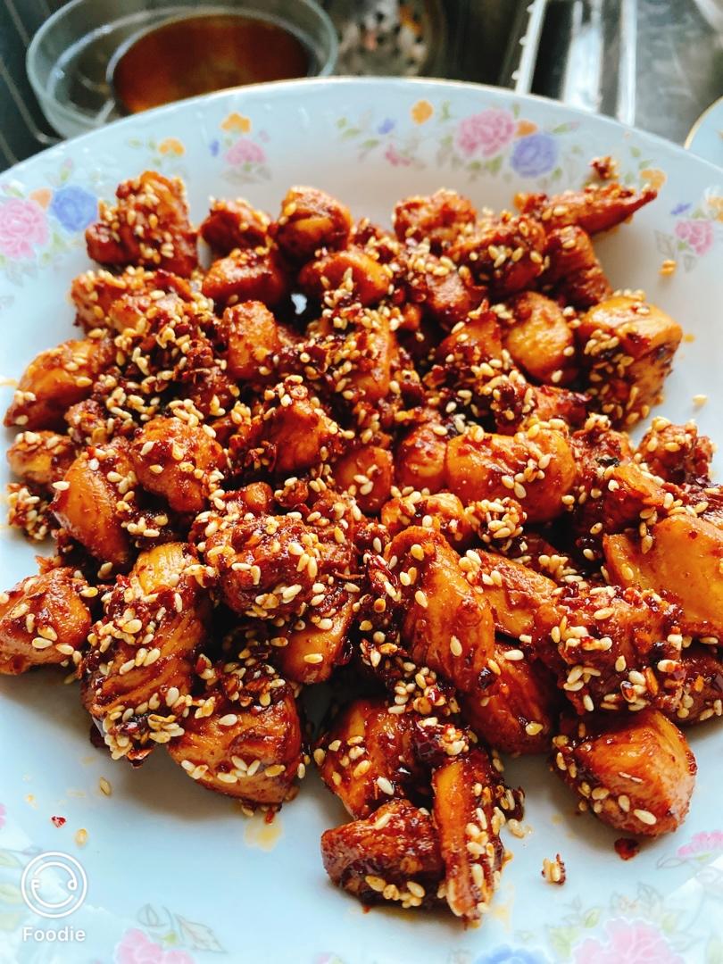 鸡胸还可以这样吃~麻辣香