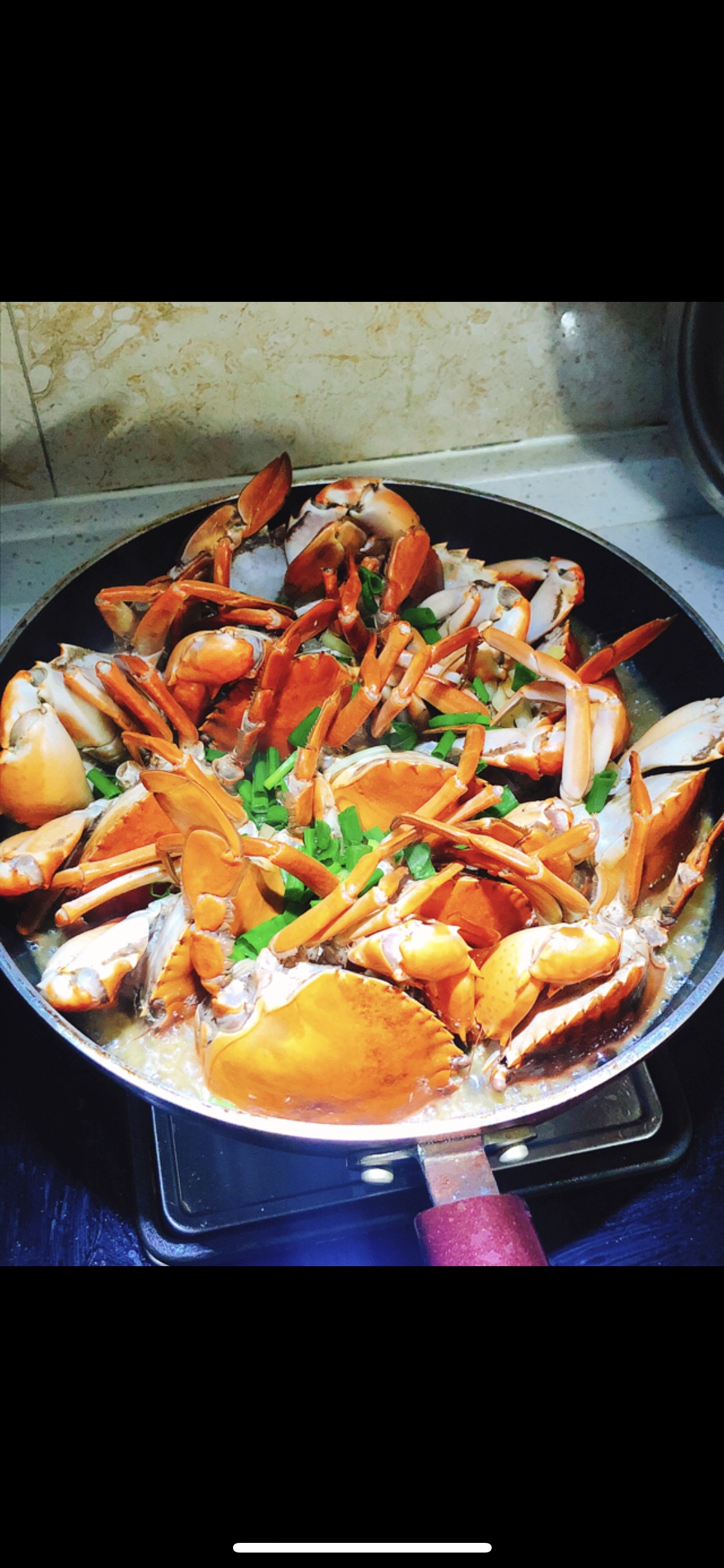 煎煮菜鲟/螃蟹的做法