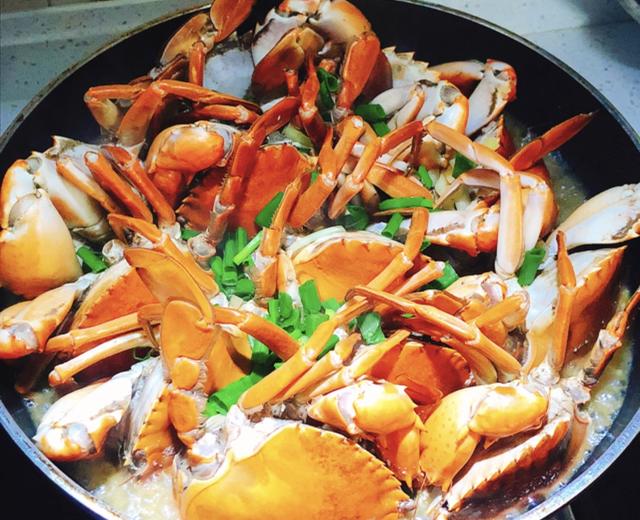 煎煮菜鲟/螃蟹的做法