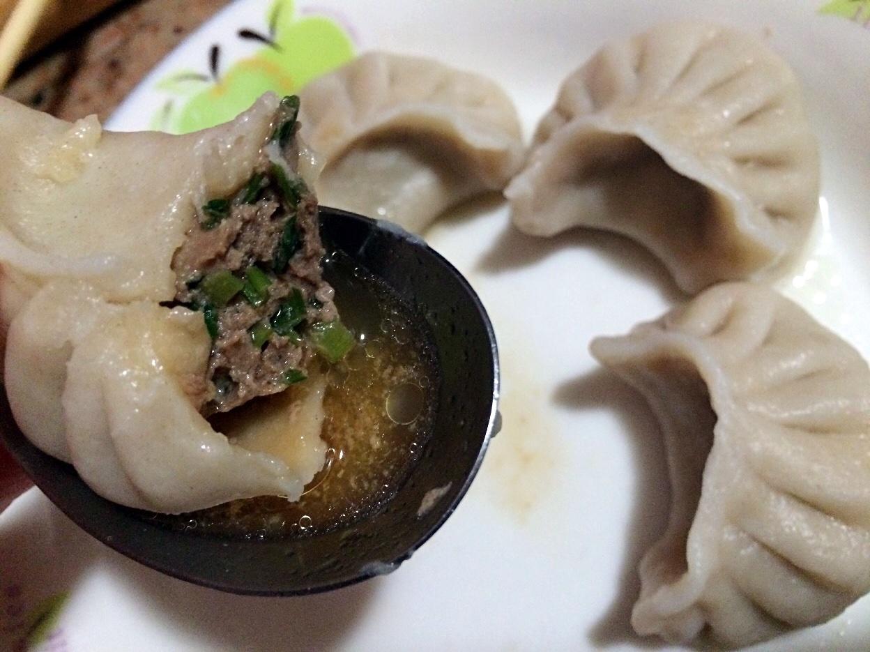 最好吃的饺子皮配方➕牛肉韭菜馅配方的做法 步骤9