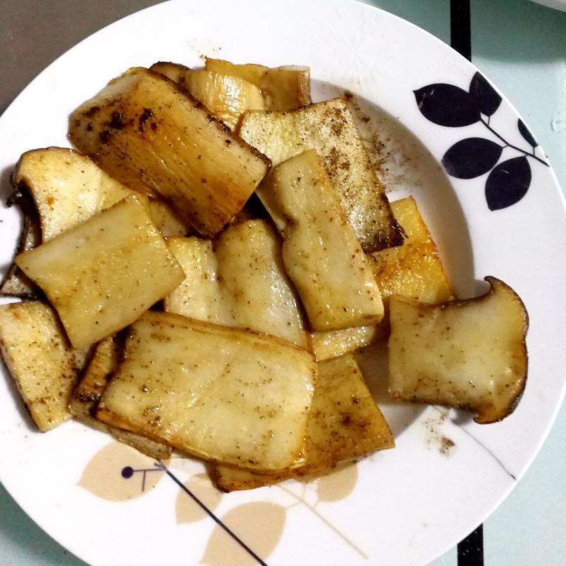 干煎杏鲍菇