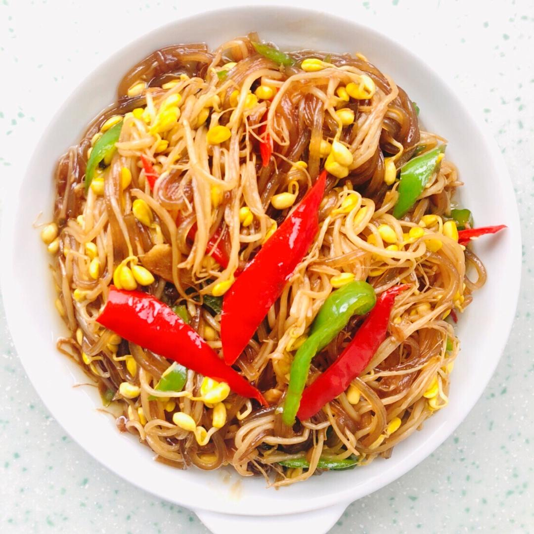 干煸豆芽粉丝