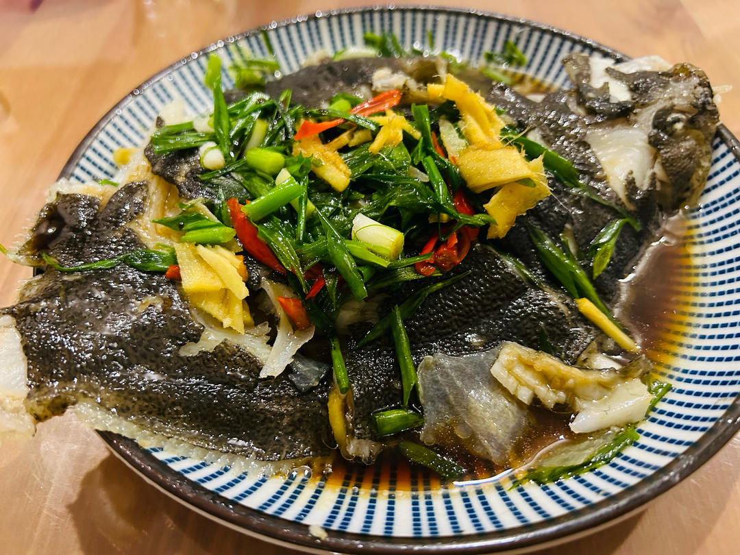 清蒸多宝鱼
