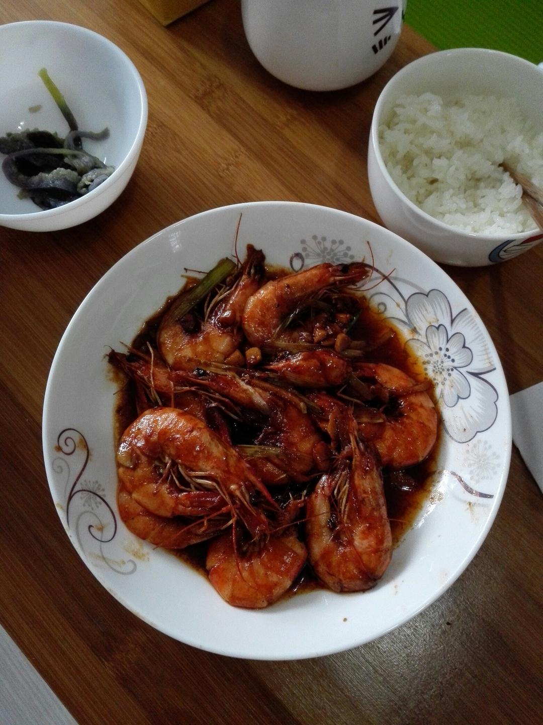 油焖大虾