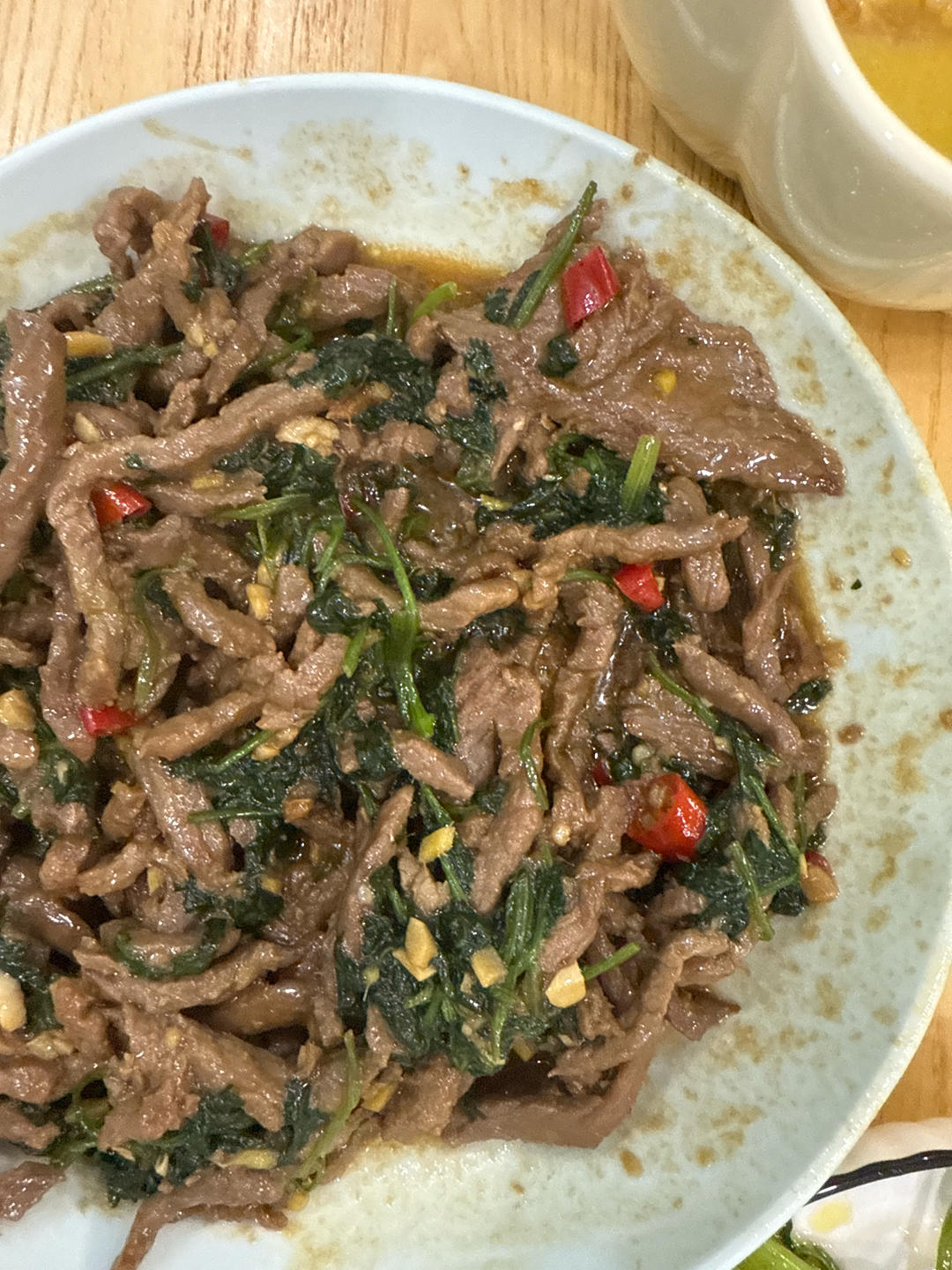 超级下饭的【香菜牛肉】狂炫三碗饭！！！