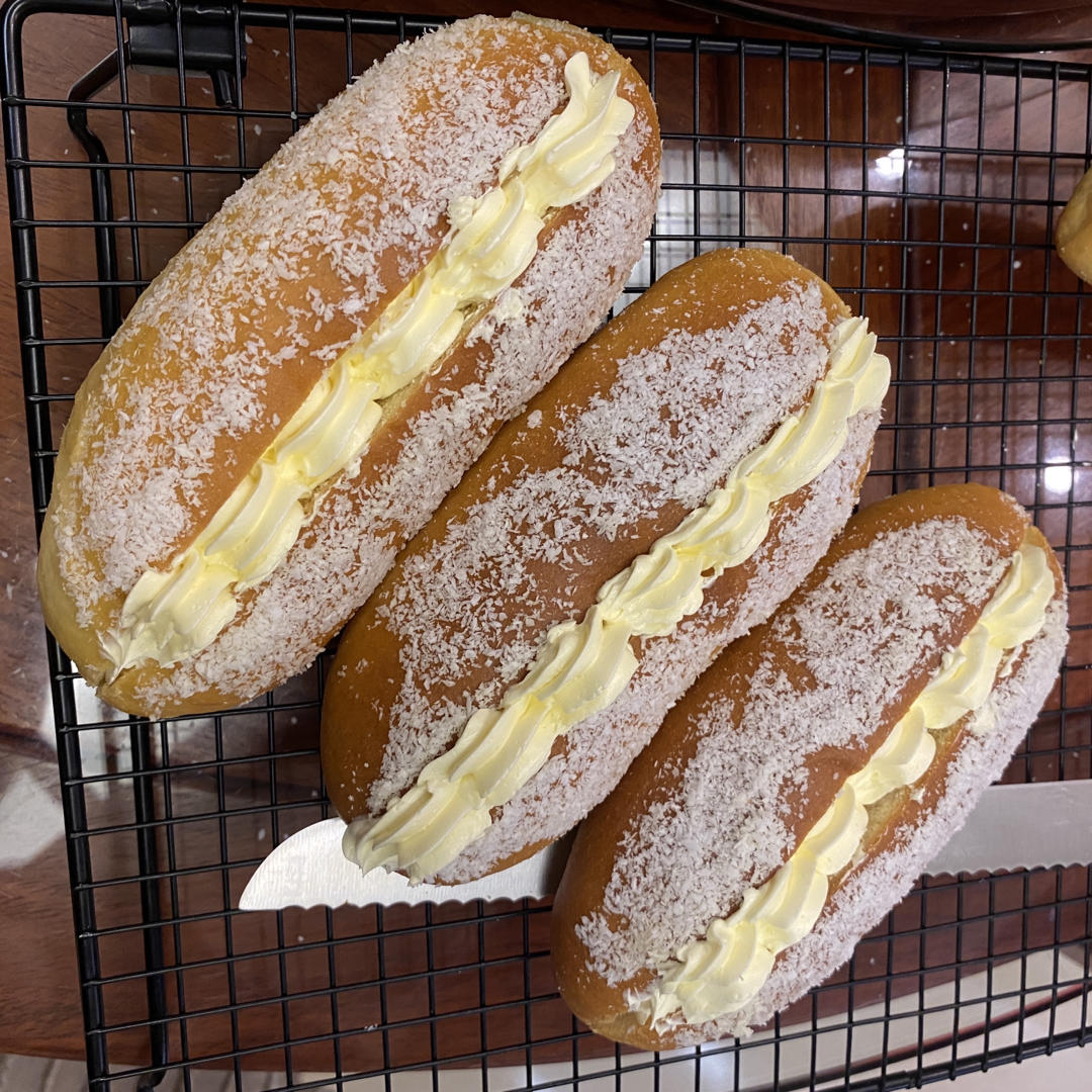 儿时的回忆—老式奶油面包🍞一次发酵超快手