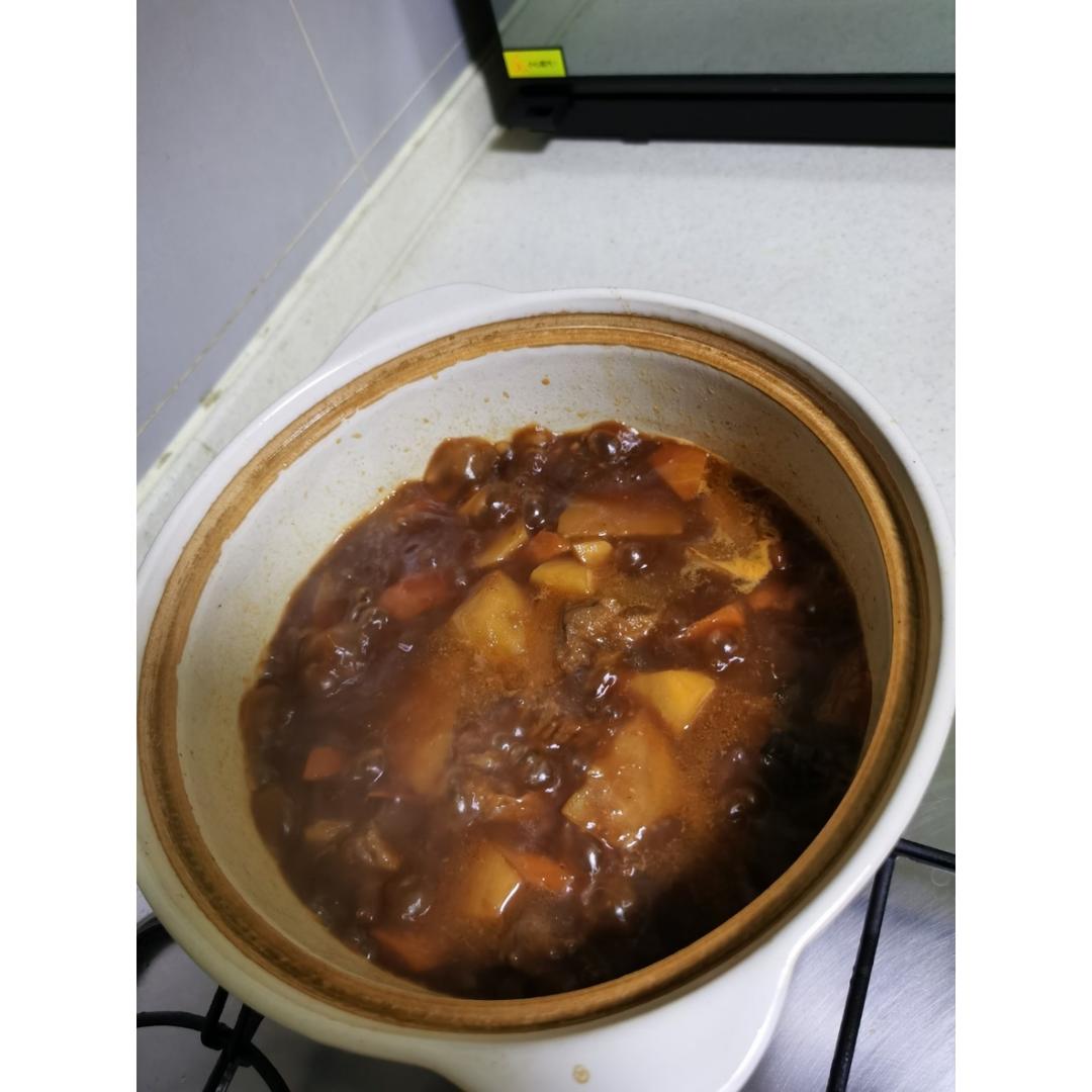 番茄土豆炖牛腩