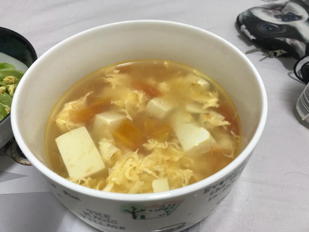 番茄豆腐汤