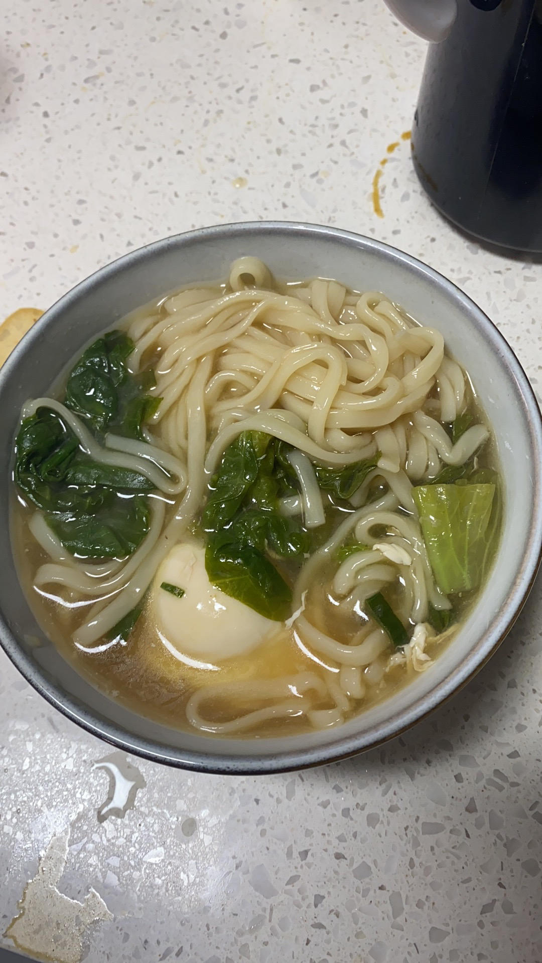 懒人煎蛋汤面