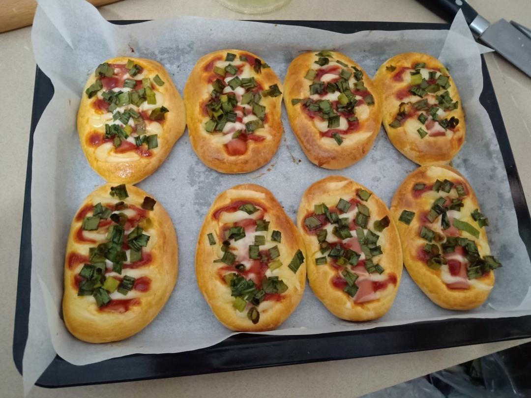 香葱火腿肠仔面包「7个」