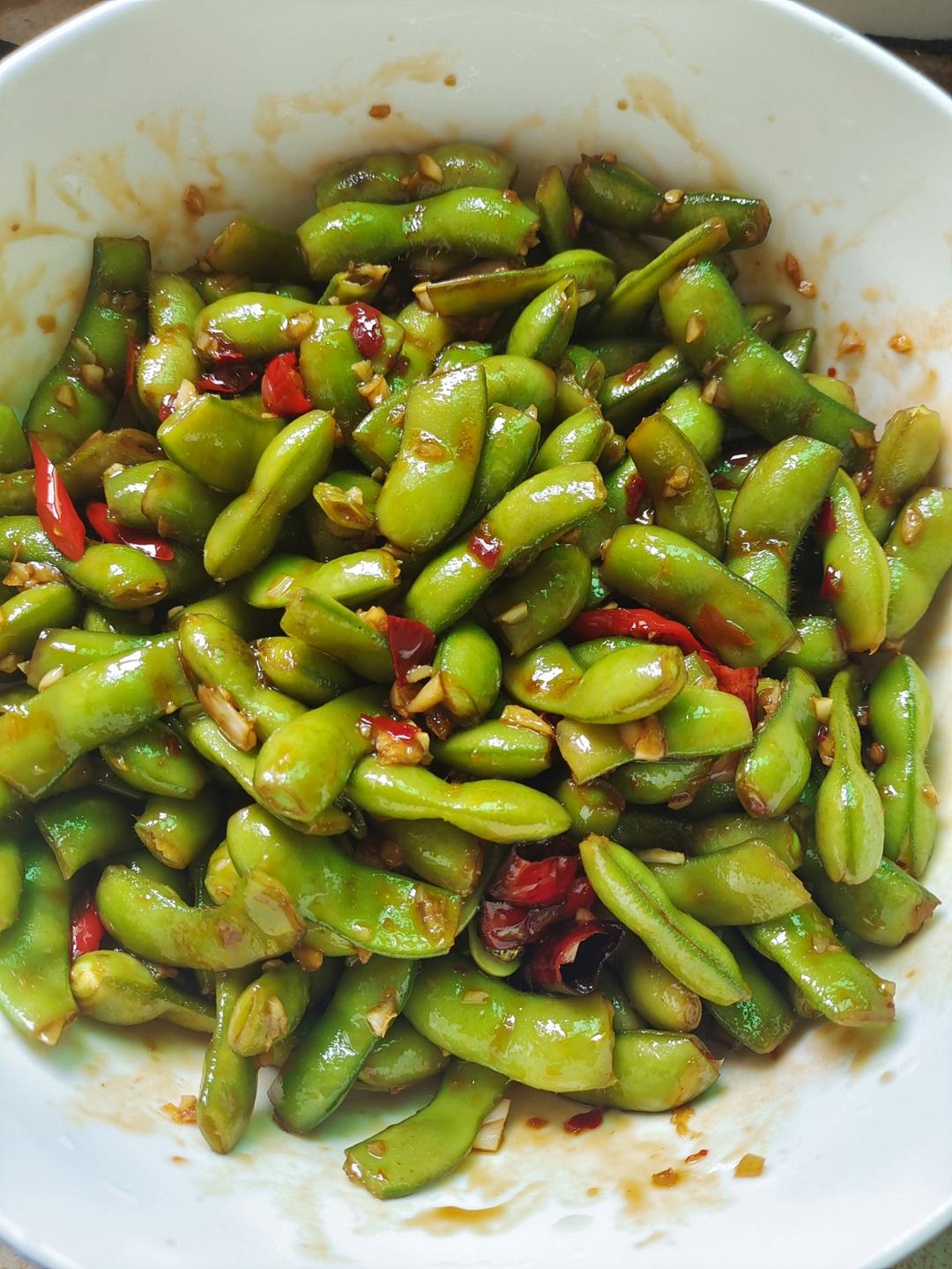 夏日爽口凉拌毛豆