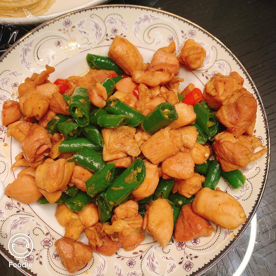 青椒炒鸡腿肉（大厨级别）