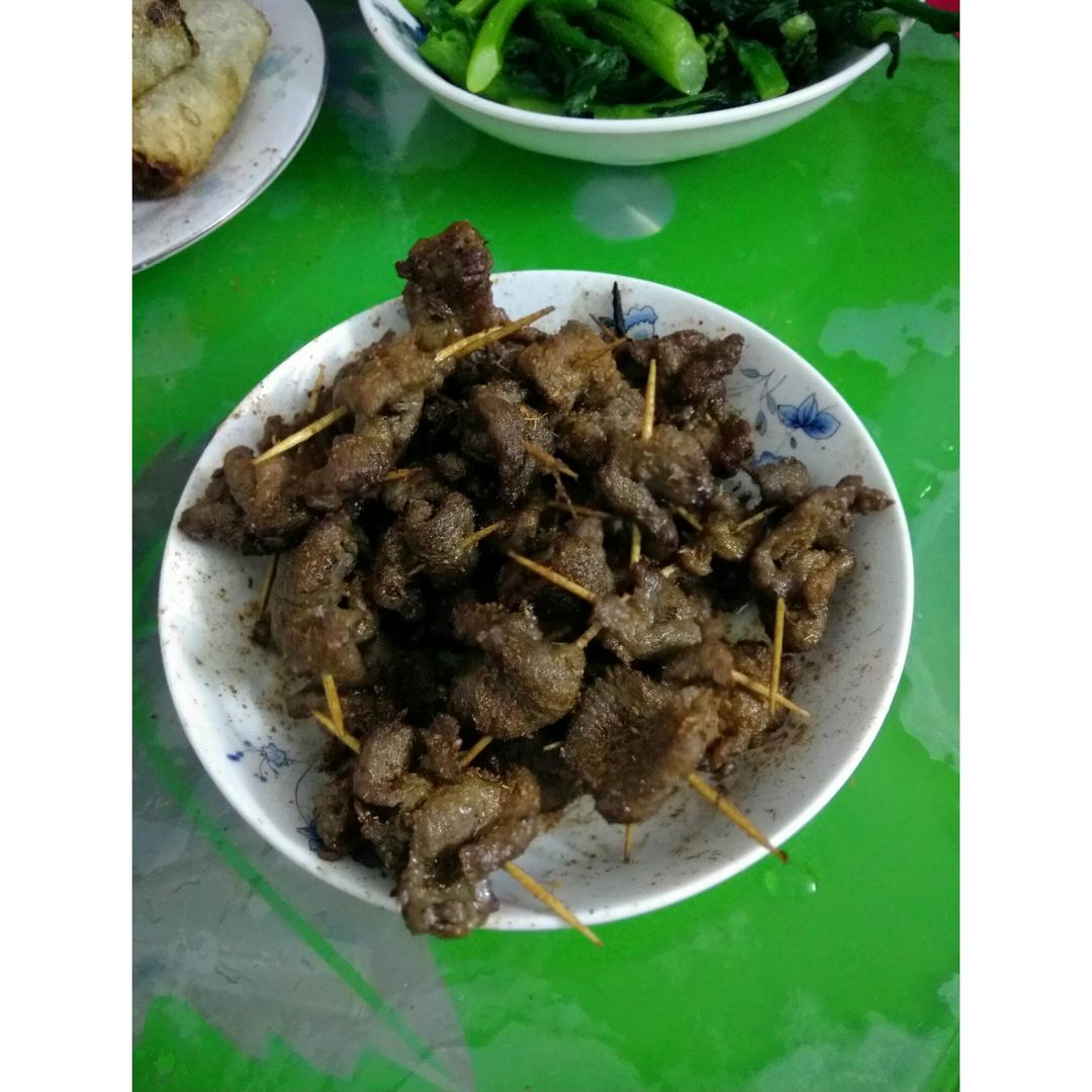 牙签羊肉 Roast Lamb Hor d'oeuvre