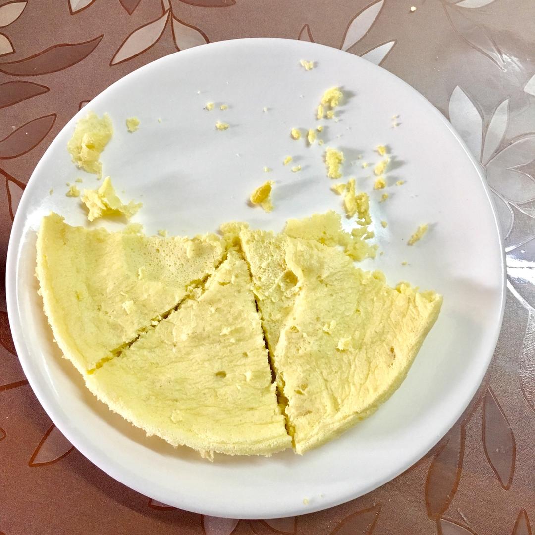 水嫩烫面蒸蛋糕