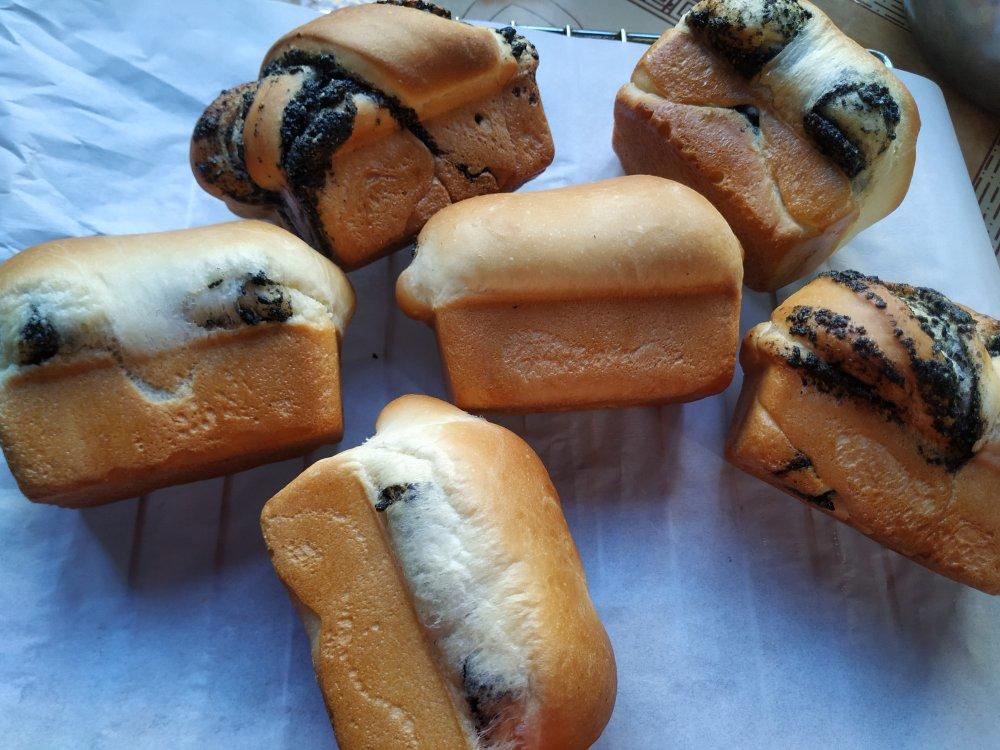 豆沙造型小面包