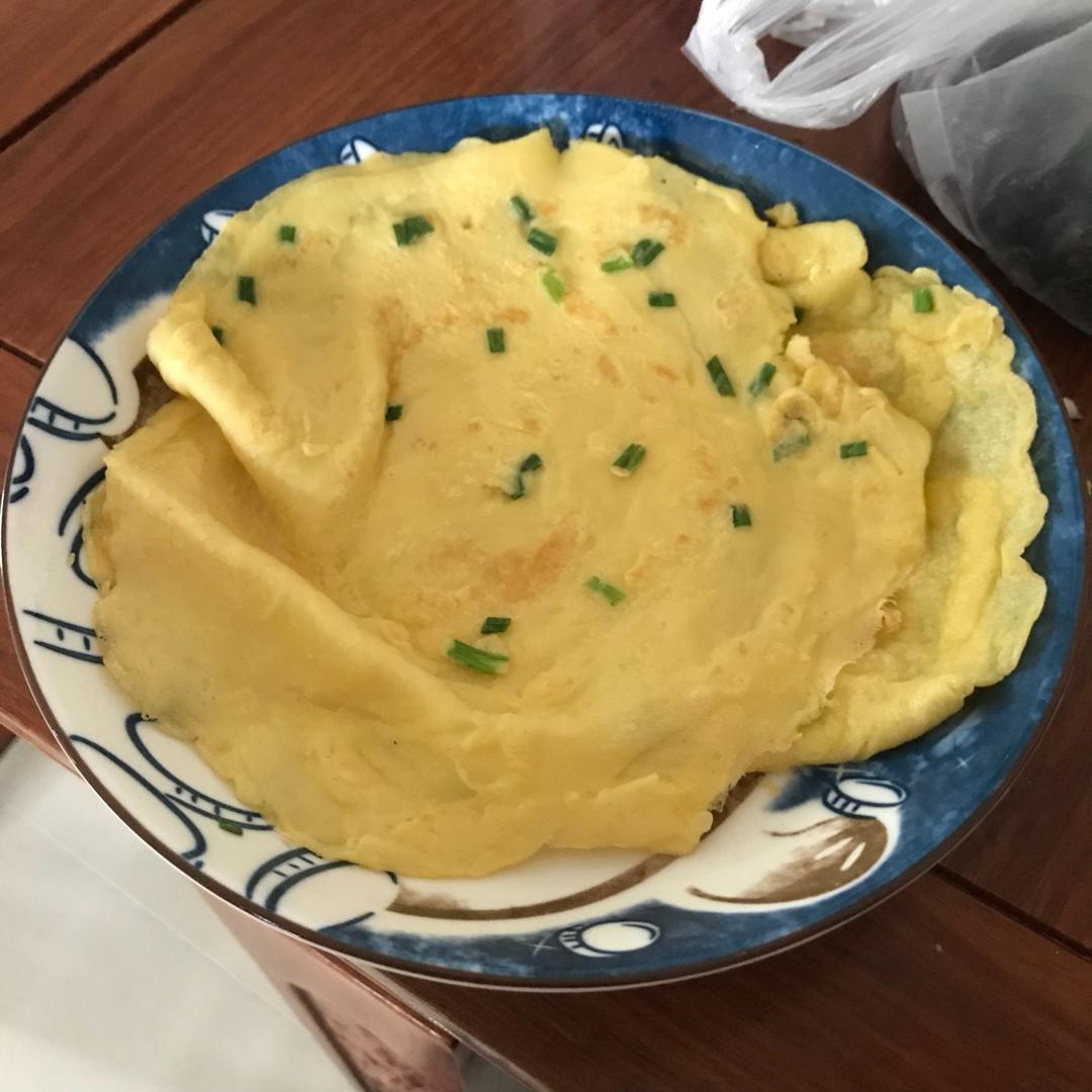 葱花蛋饼（快手营养早餐）