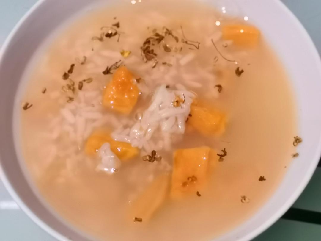酒酿桂花红薯