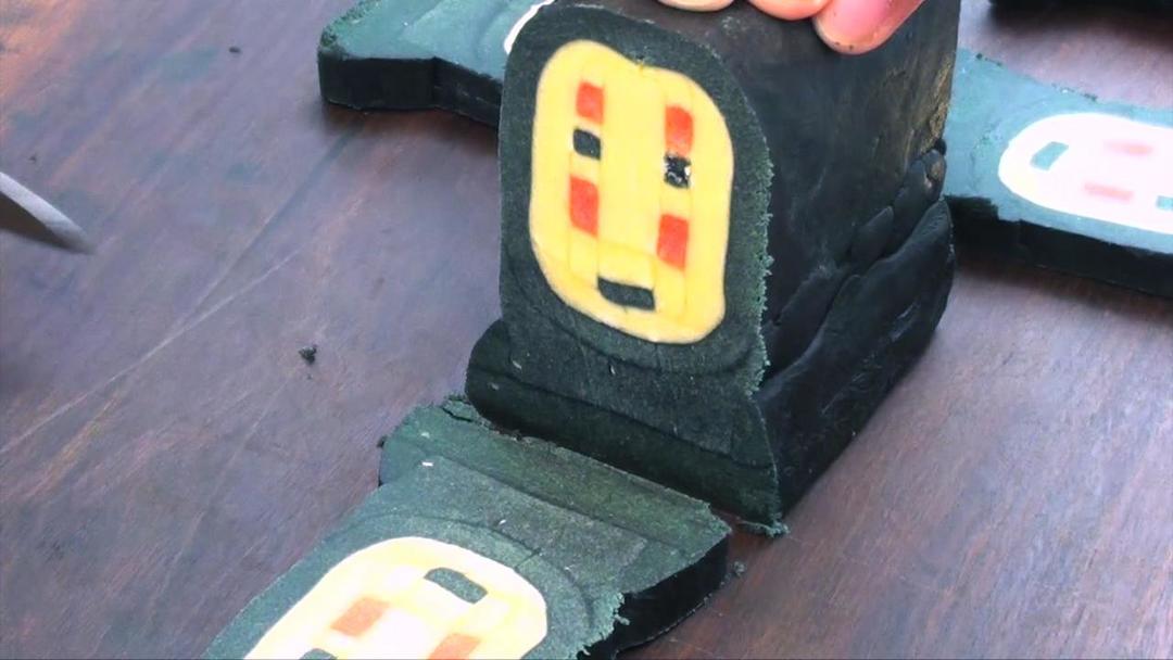 创意切片黄油饼干-----无脸男
