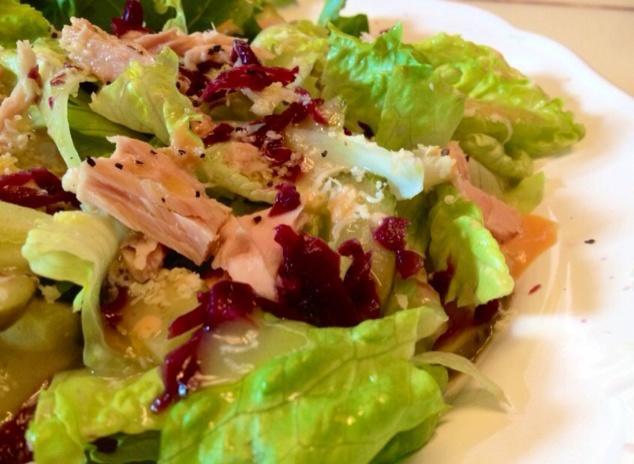 蔬菜华丽的转身---salad的做法