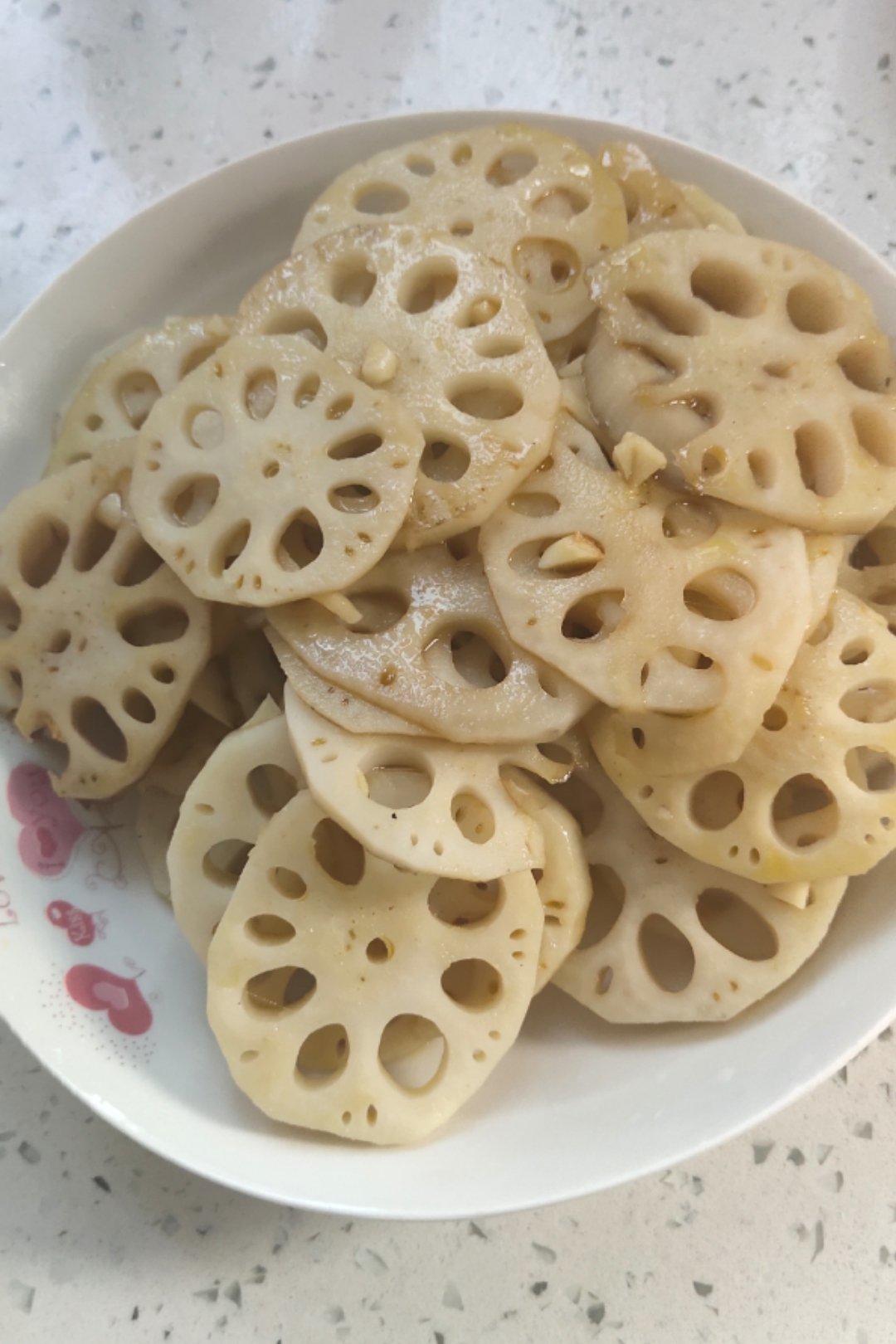 清炒藕片