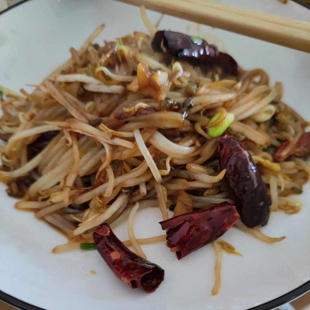 素炒豆芽（东北版）