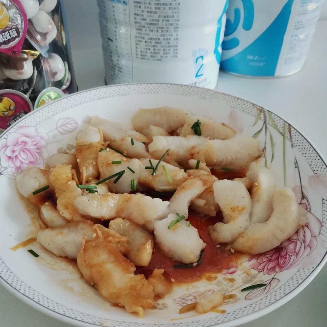 清蒸巴沙鱼柳(龙利鱼)