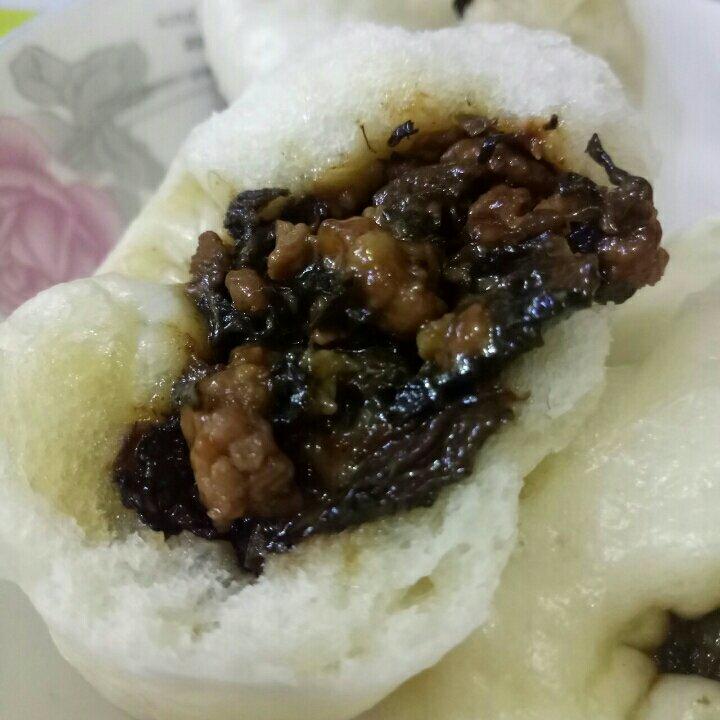 梅干菜肉包-无敌包子皮【墙裂推荐~！！！】