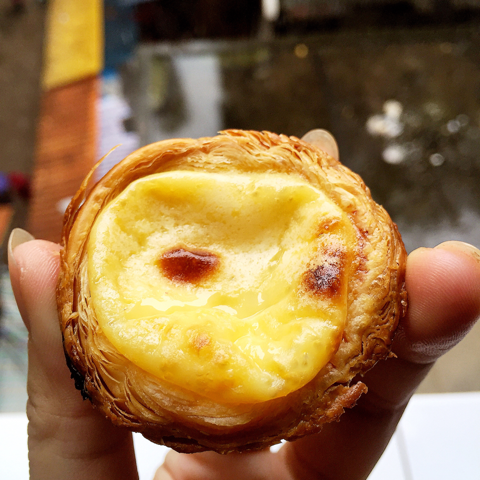 不加淡奶油蛋挞