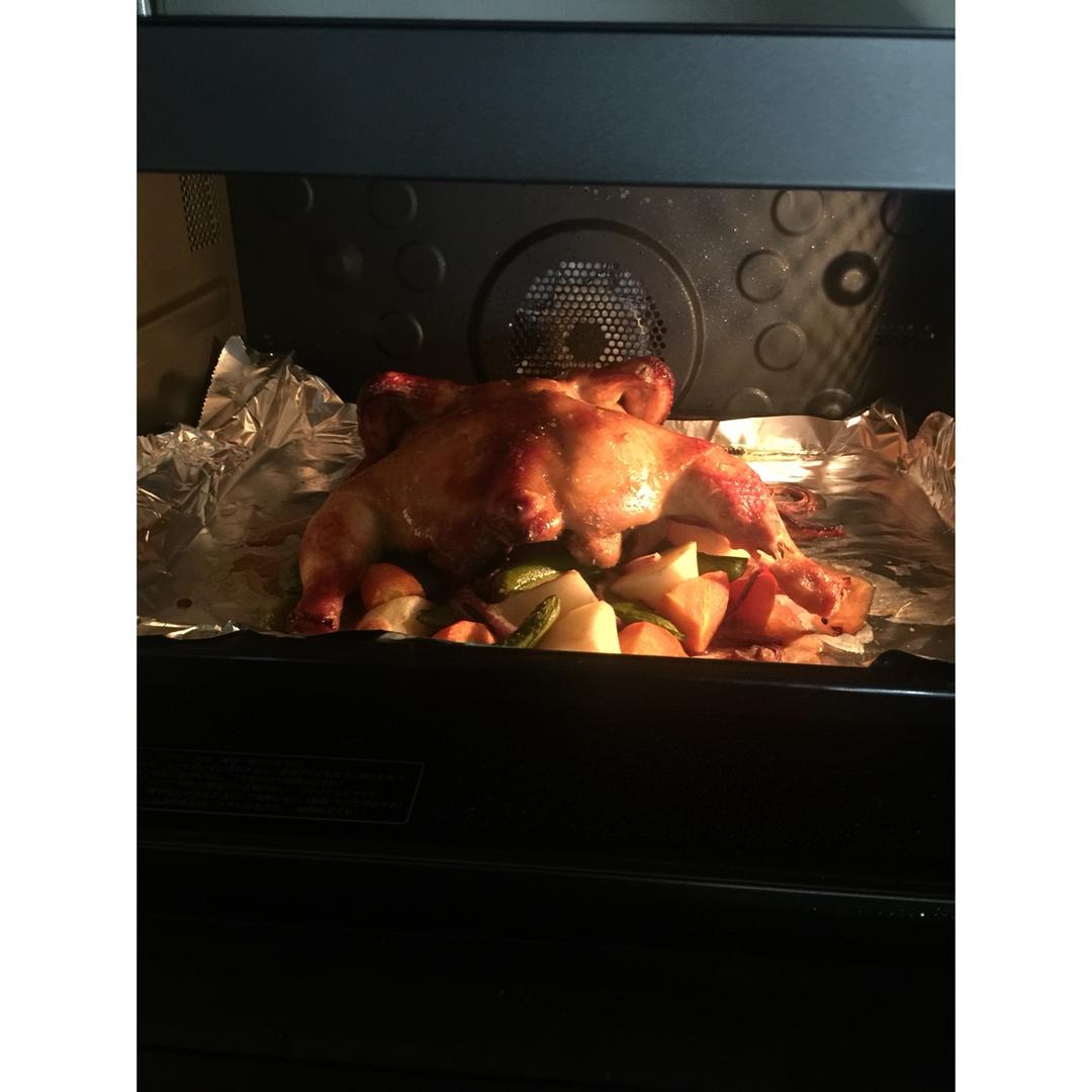 袋袋烤鸡--自制腌料+脆皮秘籍