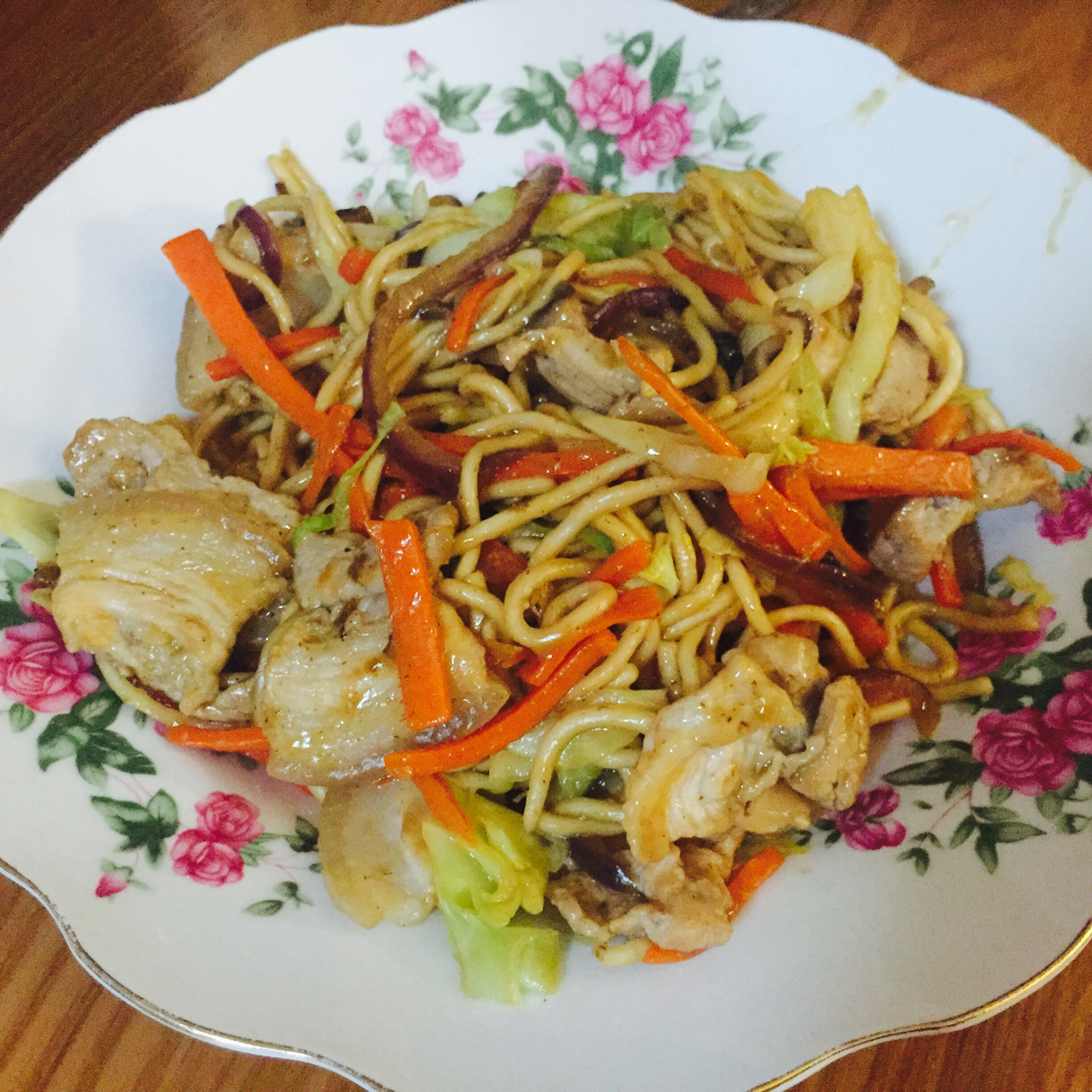 【曼达小馆】居酒屋系列：猪肉炒乌冬与烧酒