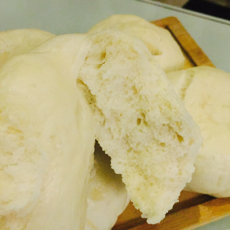 面包机发面蒸馒头