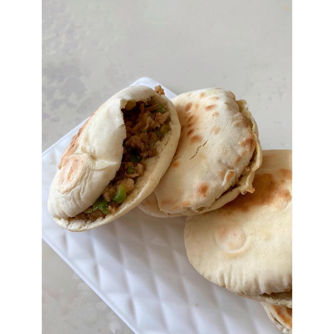 肉夹馍(白吉馍的制作)