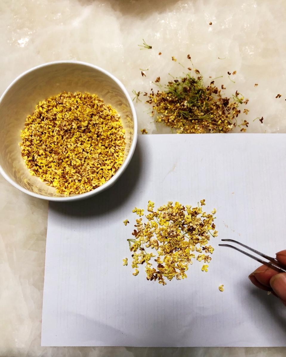 八月桂花香满园---自制桂花酱（糖桂花）