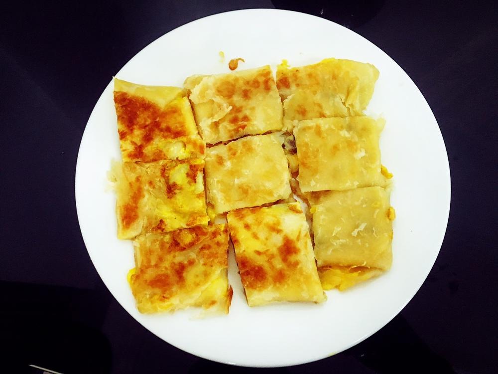 手抓饼之香蕉煎饼