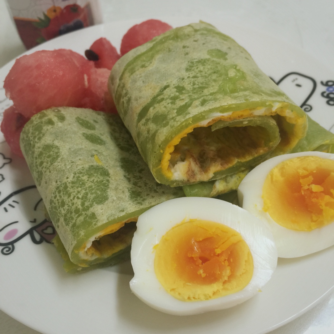 黄瓜鸡蛋早餐饼