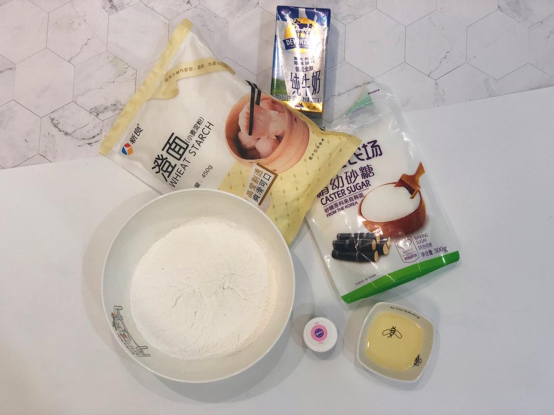 纯奶手撕吐司的做法 步骤1