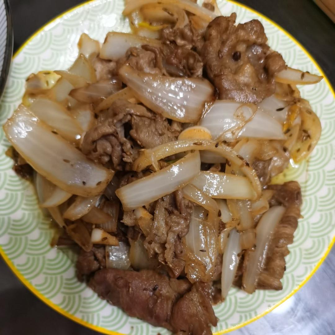 炒了20多年的葱爆羊肉